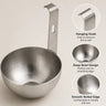 🍳 Stainless Steel Egg Poacher Cup – Hanging Pan Egg Cooker for Perfect Round Eggs