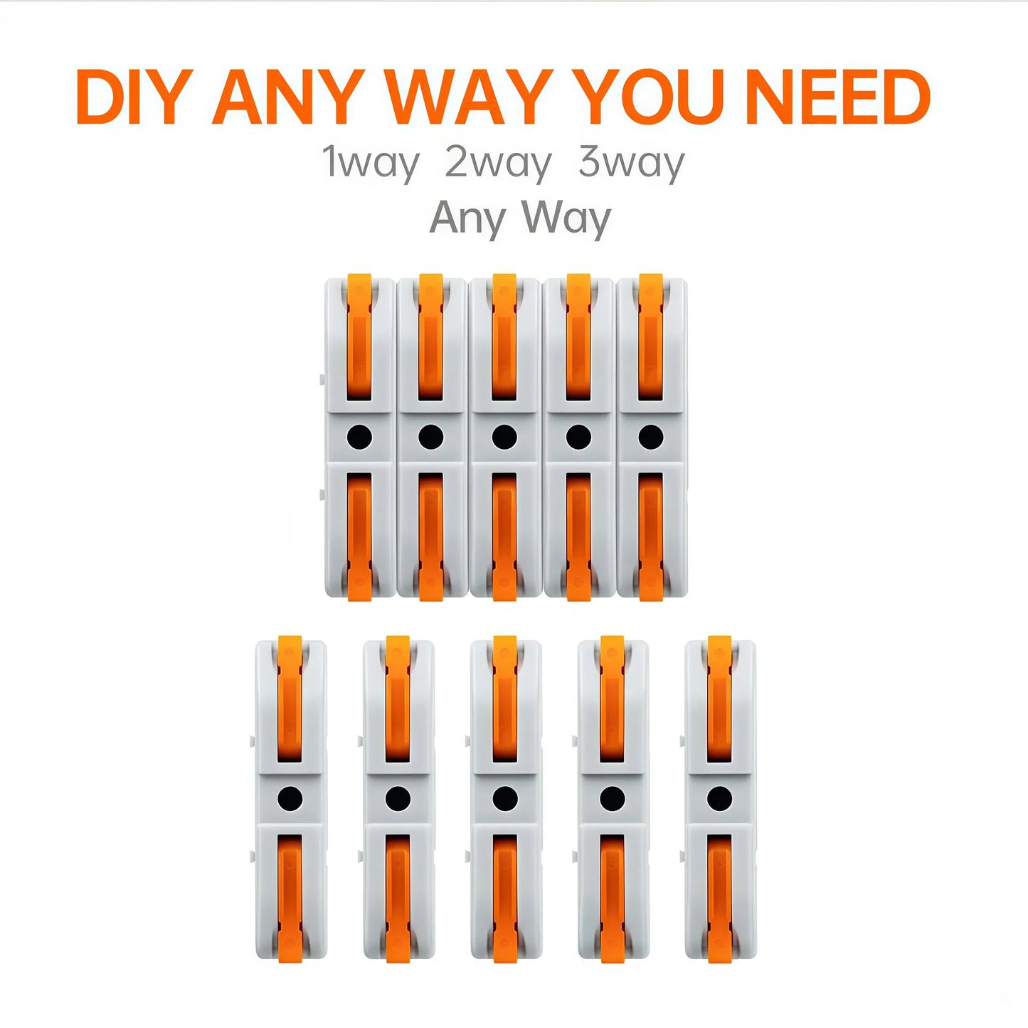Push-In Lever Wire Connector Kit