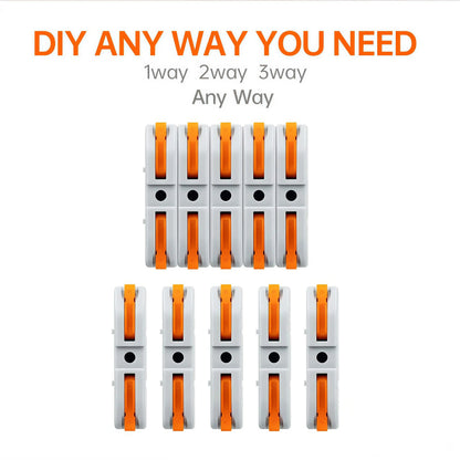 Push-In Lever Wire Connector Kit