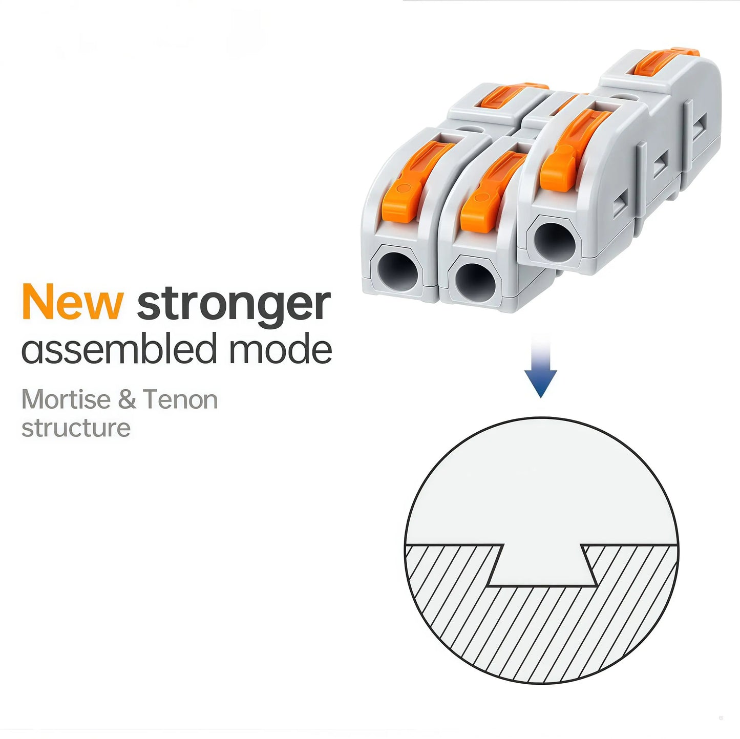 Push-In Lever Wire Connector Kit