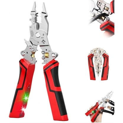 🔧 16-in-1 Wire Stripper – Cut, Strip & Test ⚡