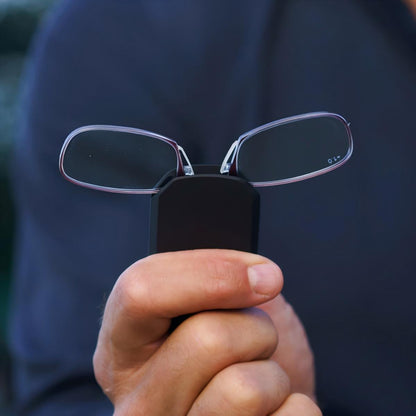 Slim Folding Keychain Reading Glasses - Clips Anywhere, Reads Anytime. 🔑