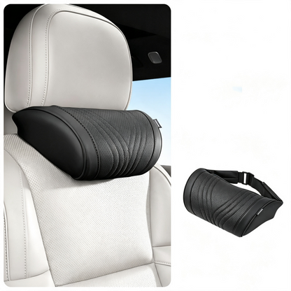 🚗Relieve Driving Fatigue! Universal Memory Foam CarHeadrest Neck Pillow,Ergonomic Support AutoNeck Cushion for Long Road Trips