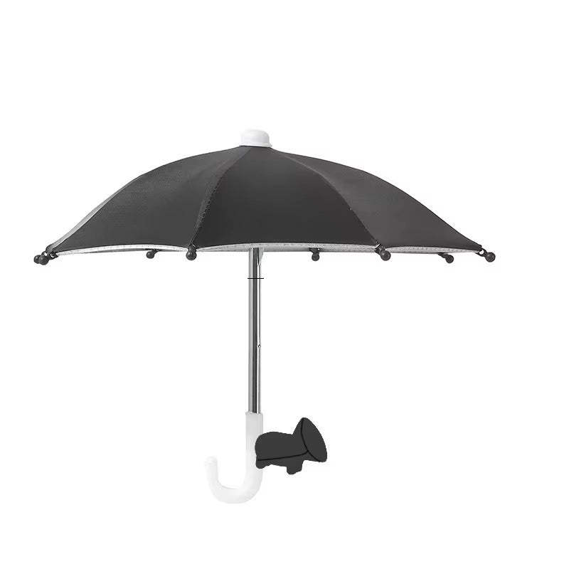 🏖️Phone Umbrella for Sun with Cute Piggy Suction Cup