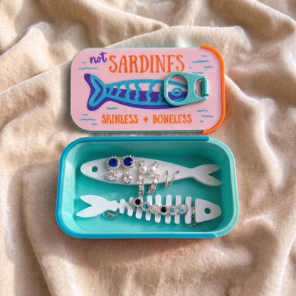 🐟 Not Sardines Jewelry Holder Container