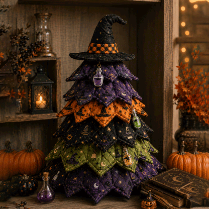 🎃Quilted Fabric Tree Kit DIY
