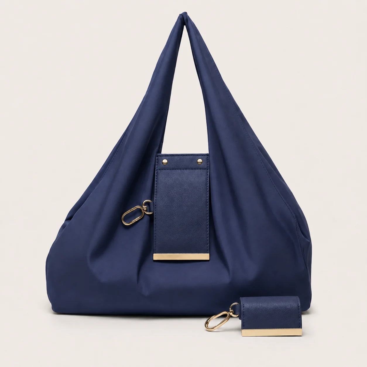 💥Buy three get one free👜 Foldable Keychain Tote Bag ✨ | 🛍️ Portable Reusable Shopping Bag 💕 Compact, Lightweight & Easy to Carry 🔑