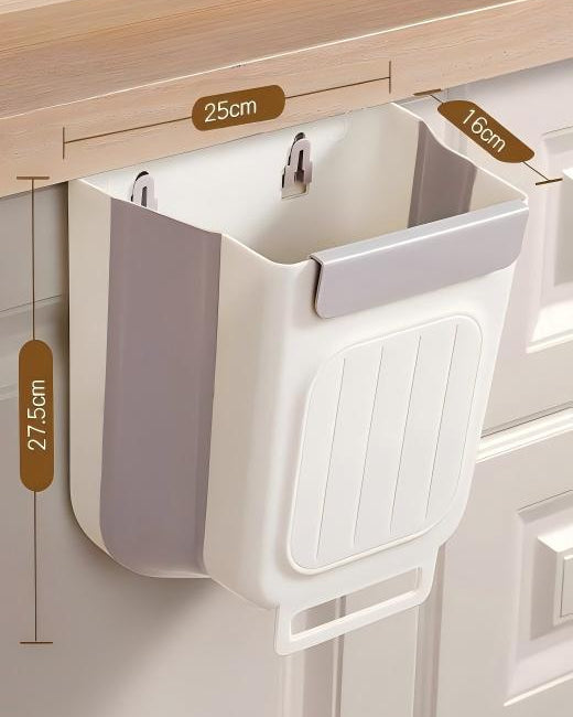 ✨Foldable Hanging Kitchen Trash Bin | Cabinet Door Waste Bin