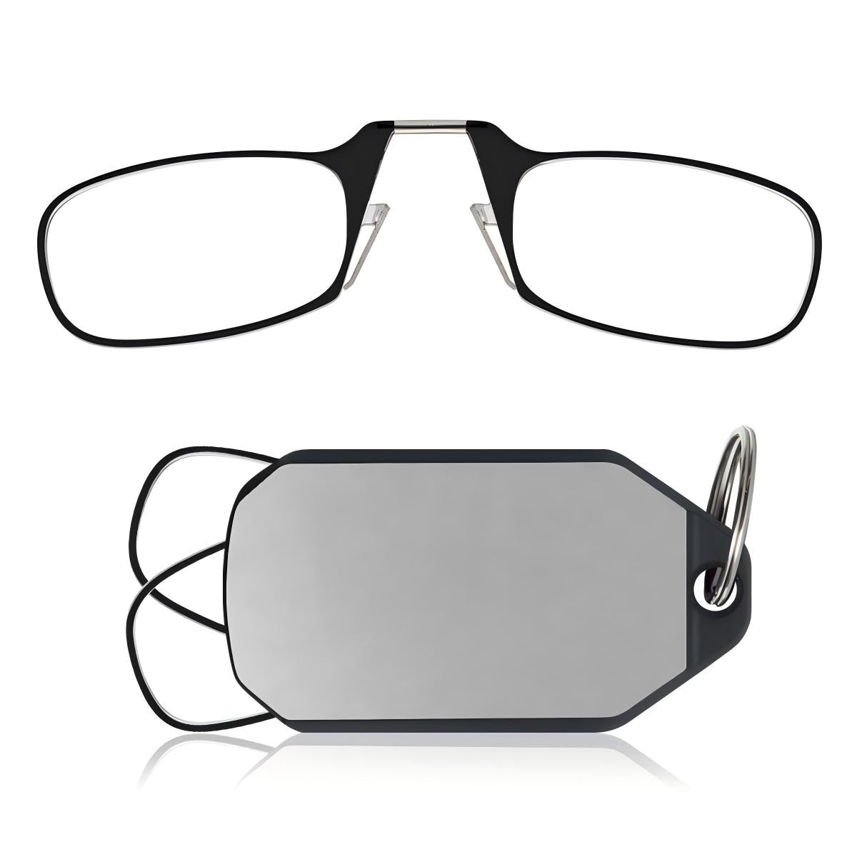 Slim Folding Keychain Reading Glasses - Clips Anywhere, Reads Anytime. 🔑