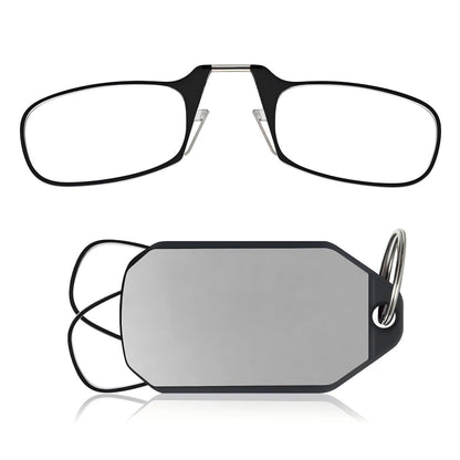 Slim Folding Keychain Reading Glasses - Clips Anywhere, Reads Anytime. 🔑