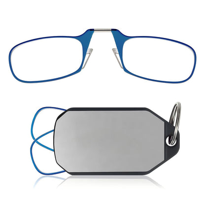 Slim Folding Keychain Reading Glasses - Clips Anywhere, Reads Anytime. 🔑
