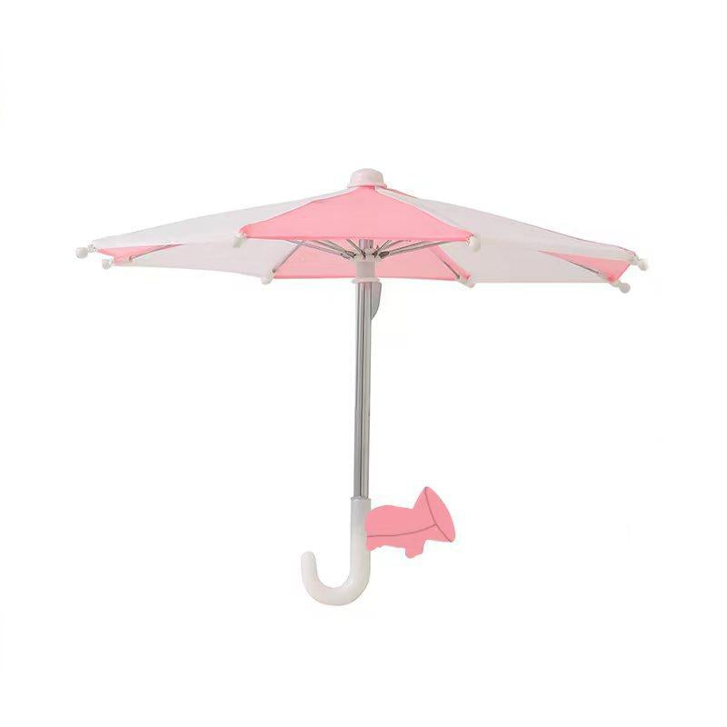 🏖️Phone Umbrella for Sun with Cute Piggy Suction Cup