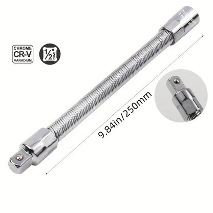 1/2 Inch 35cm Socket Ratchet Wrench & Flex Shaft Set 🔧🚗
