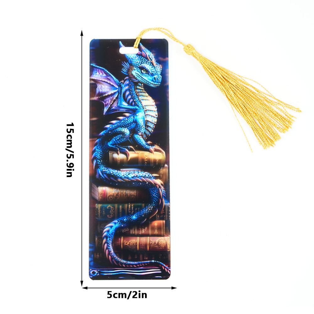 Handcrafted Stained-Glass Acrylic Bookmarks 🔖✨