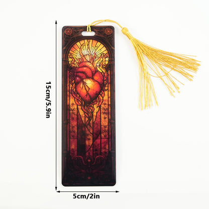 Handcrafted Stained-Glass Acrylic Bookmarks 🔖✨