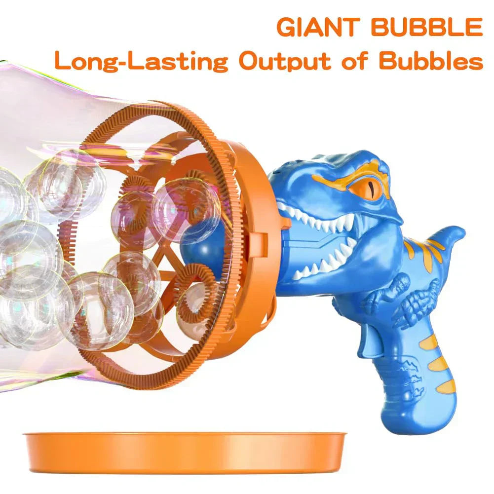 ✨Dino Bubble Machine with 250ml Bubble Liquid