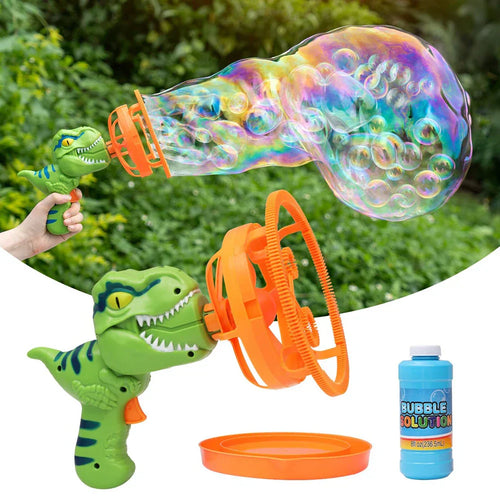 ✨Dino Bubble Machine with 250ml Bubble Liquid