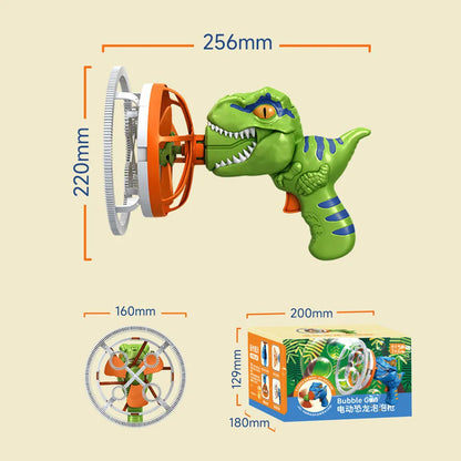 ✨Dino Bubble Machine with 250ml Bubble Liquid