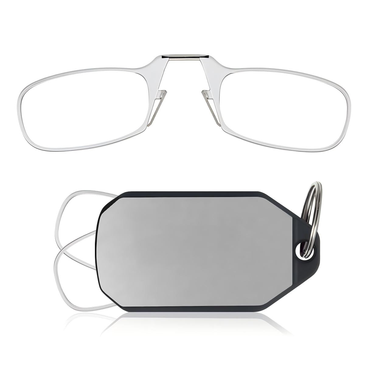 Slim Folding Keychain Reading Glasses - Clips Anywhere, Reads Anytime. 🔑