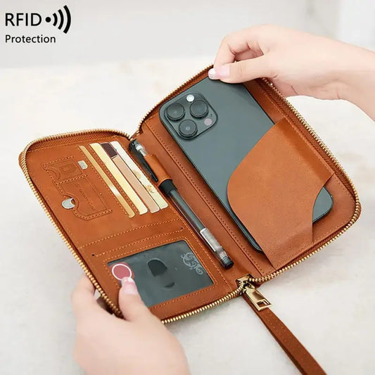 Multi-Functional RFID Passport Wallet