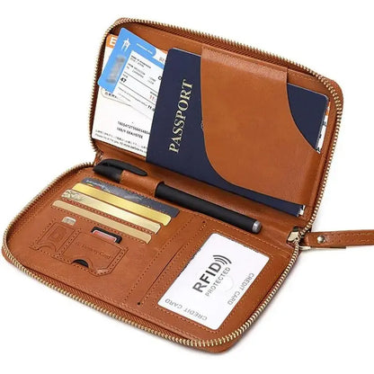 Multi-Functional RFID Passport Wallet
