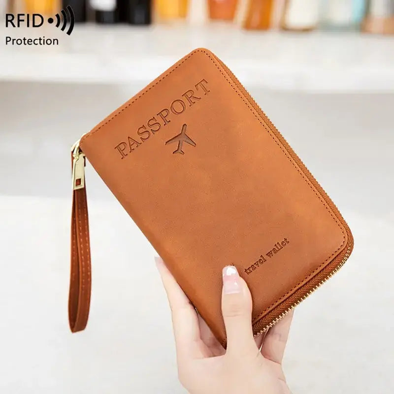 Multi-Functional RFID Passport Wallet