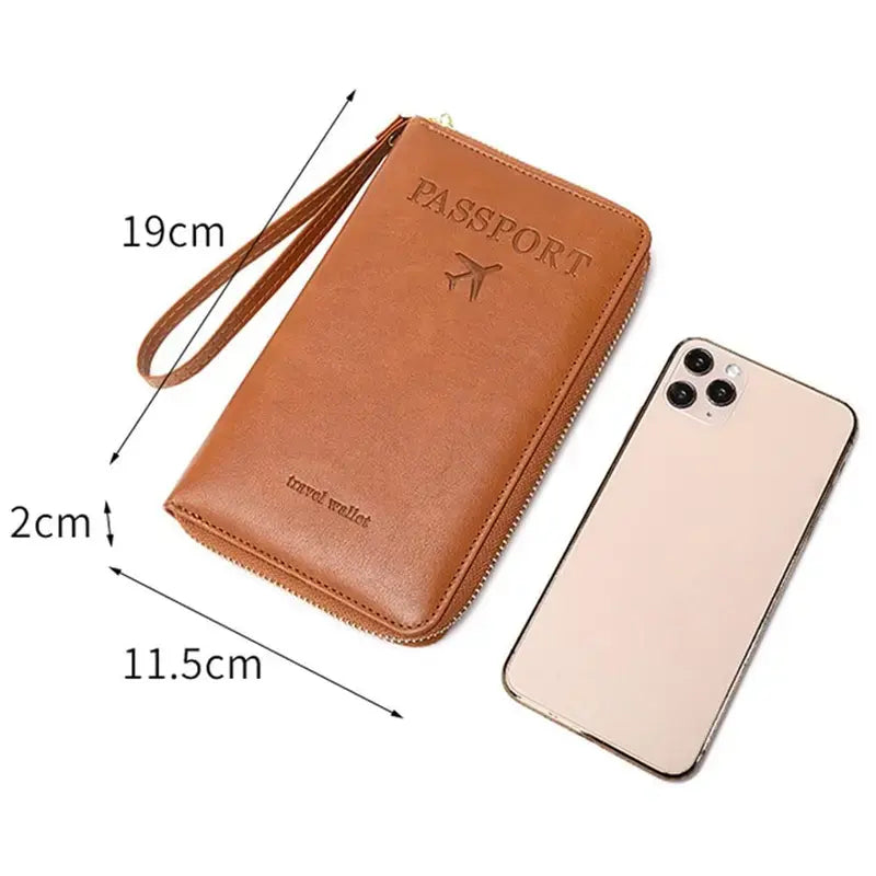 Multi-Functional RFID Passport Wallet