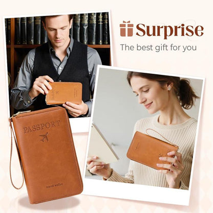 Multi-Functional RFID Passport Wallet