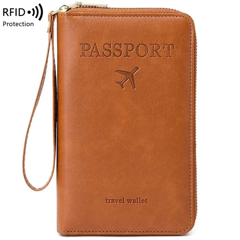 Multi-Functional RFID Passport Wallet
