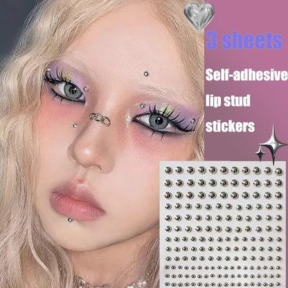 ✨Fake Piercings - Nose Ring, Eyebrow, Lip Ring, Labret Studs & More