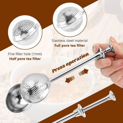 2 in 1 Stainless Steel Tea Strainer| Flour Shaker