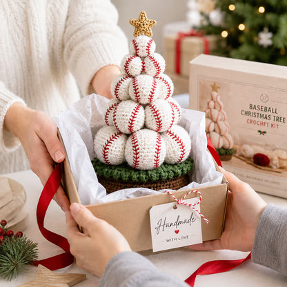 🎄Sports Ball Christmas Tree Crochet Kit