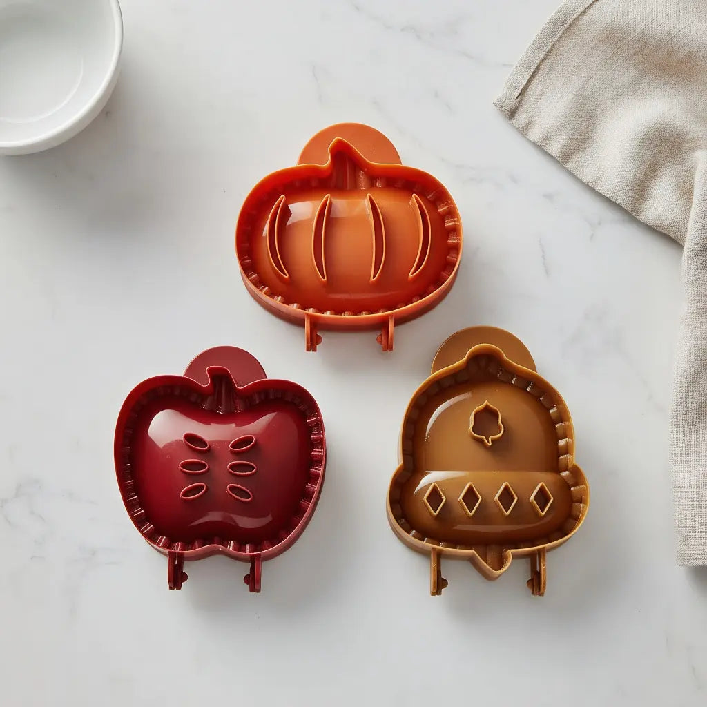 🔥3-Pack Non-Toxic Traditional Shape Hand Pie Bakery Molds