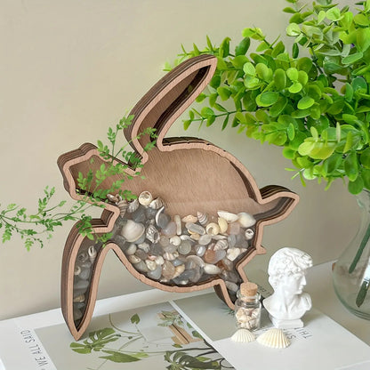 Turtle Wooden Shell Display Box