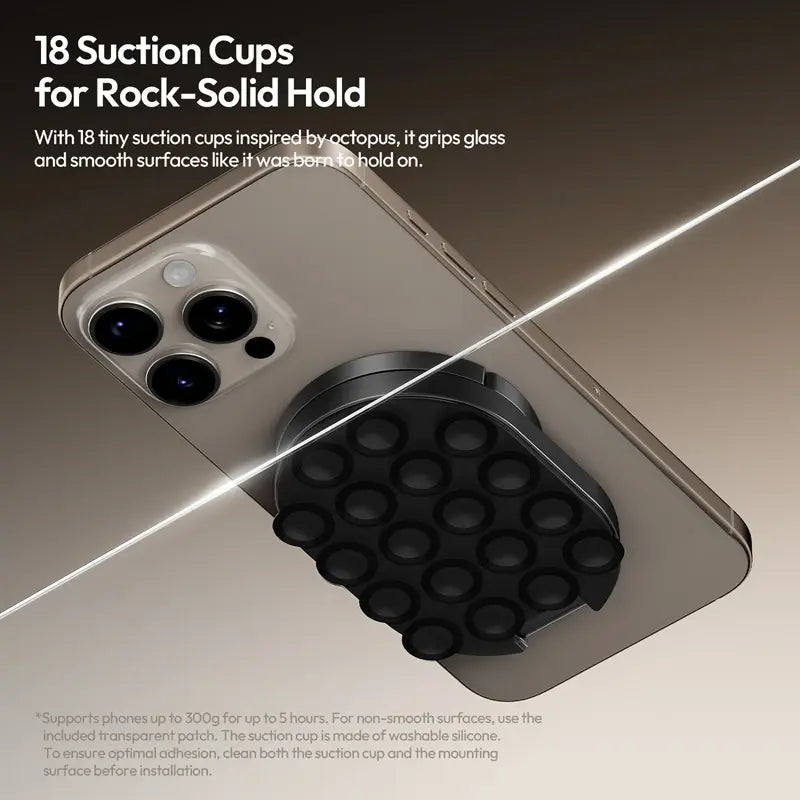 MagLock Suction Cup Phone Mount Desktop Stand