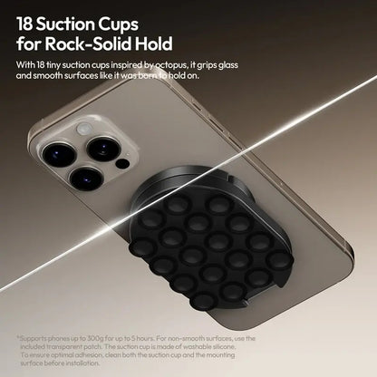 MagLock Suction Cup Phone Mount Desktop Stand
