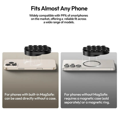 MagLock Suction Cup Phone Mount Desktop Stand