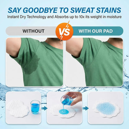 💧✨ Underarm Sweat Pads - Say goodbye to embarrassing sweat stains with this everyday anti-sweat product🛒
