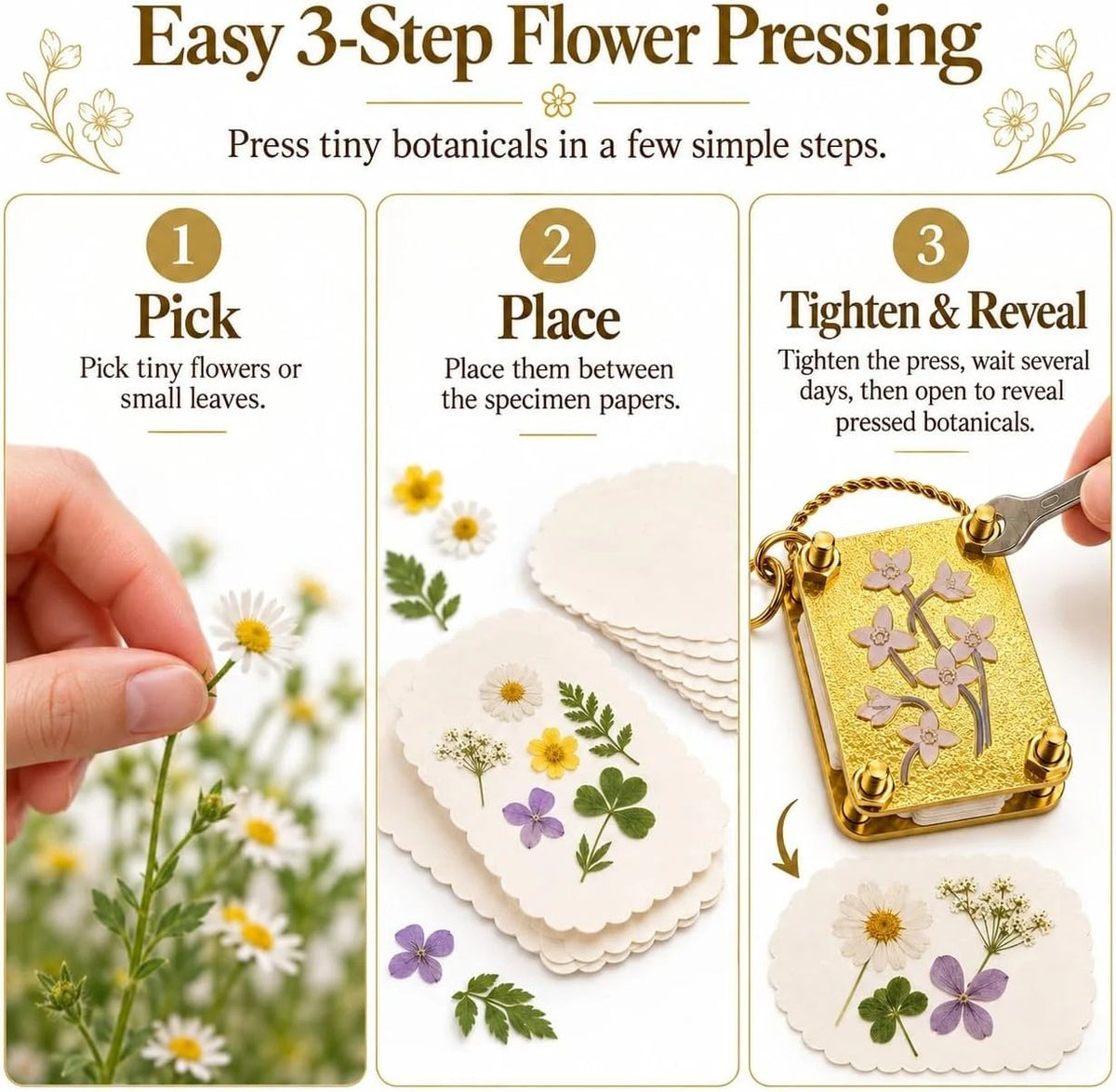 🎁Mini Portable Flower Press