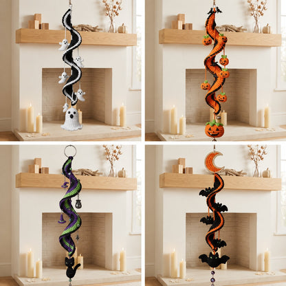 🎃 Enchanted Halloween Crochet Spiral DIY Kit