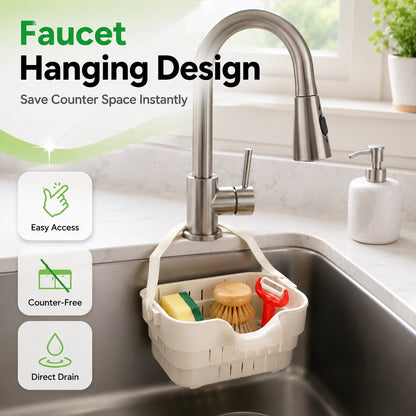 Faucet Hanging Sink Drain Basket