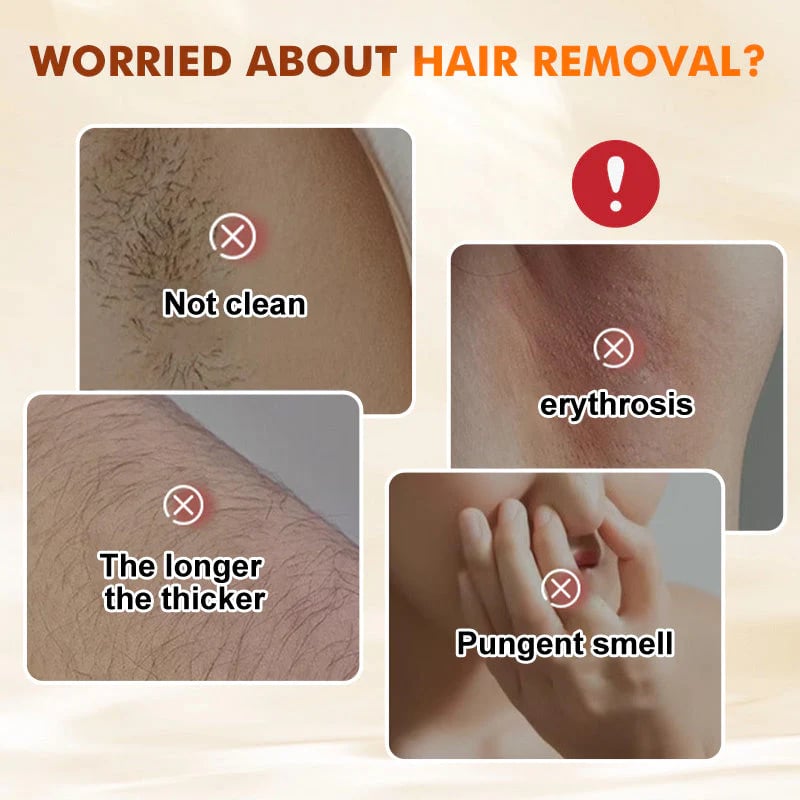 🧴49% OFF!🥰 Mild Hair Removal Cream ✨ Fast-Acting Smooth Skin | Pleasant Fragrance for All Skin Types