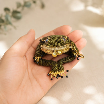 🐸 Charming Frog Coin Purse – Cute & Compact, Perfect for Coins, Keys & Small Essentials