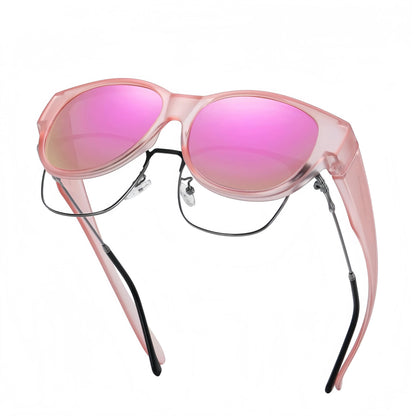 🔥Last Day 49% OFF - 🕶️ Oversized Square Fit-Over Polarized Sunglasses