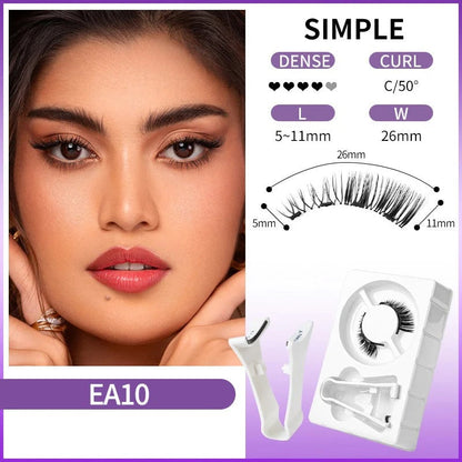 🎁 BUY 1 GET 1 FREE! ✨💗Reusable Magnetic Eyelashes with Applicator