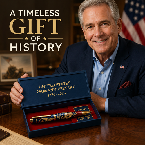 US Honor History: 250th U.S. Anniversary Commemorative Pen Set
