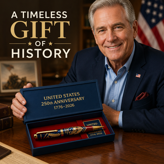 US Honor History: 250th U.S. Anniversary Commemorative Pen Set