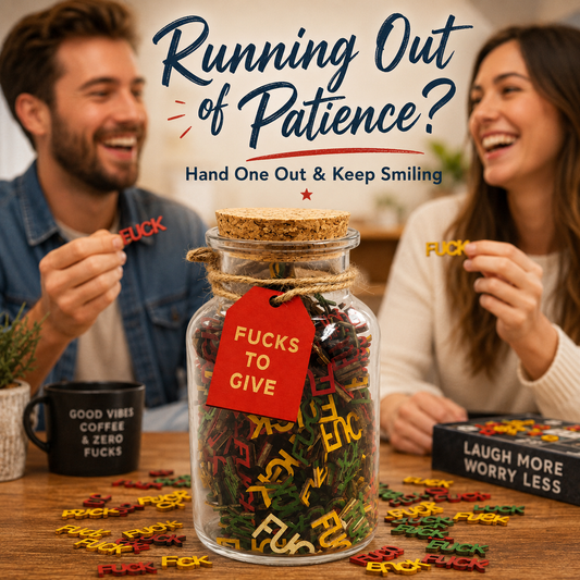 A Jar of Fs to Give – Funny Office Gag Gift💡