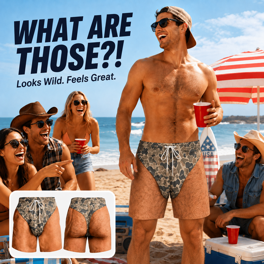 😂 "Barely There" Camo Shorts | Turn Heads Everywhere