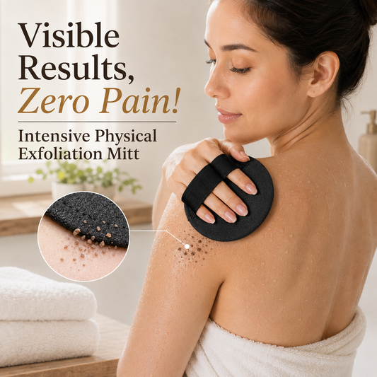 🧽 4 Counts Soft Exfoliating Shower Scrubber